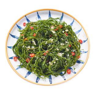 盐渍鞭炮笋270g10袋马尾藻海藻长寿菜凉拌菜海草火锅食材批发商用