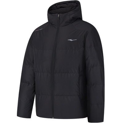 驭光3.0鸿星尔克羽绒服男2026冬季新款男士三防运动羽绒夹克外套