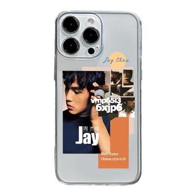 周杰伦手机壳Jay唱片保护套