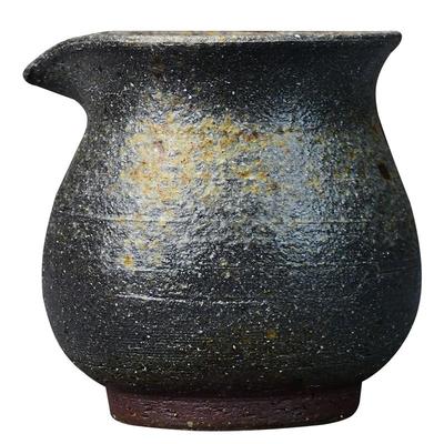 土窑松木柴烧紫砂公道杯200cc