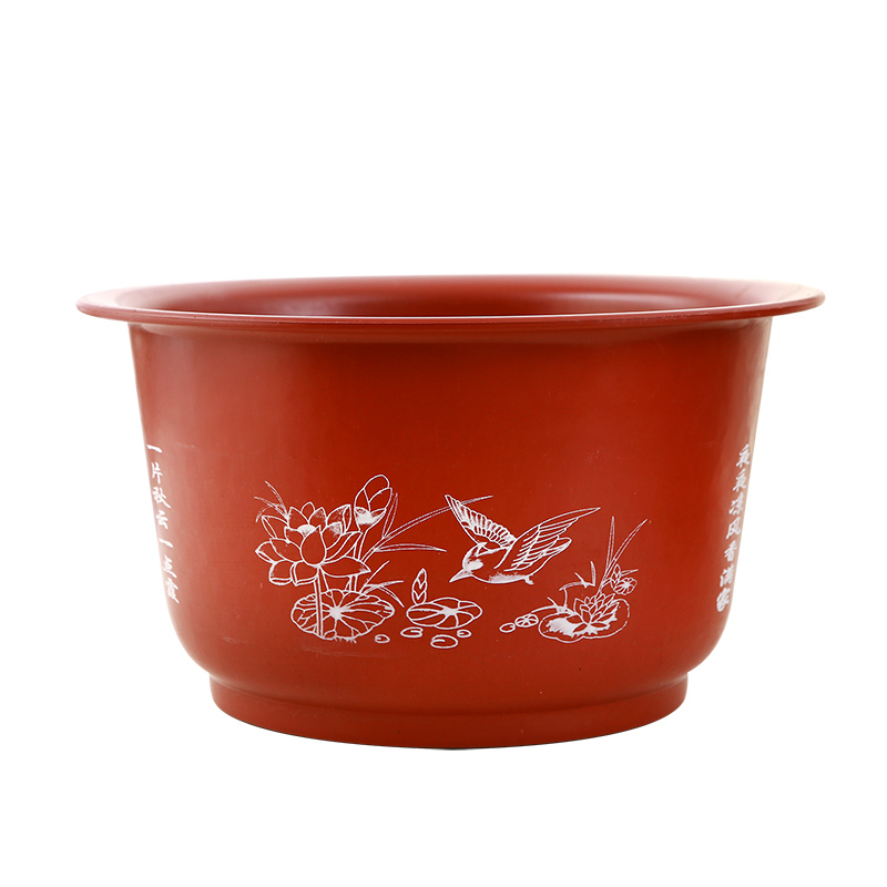 水培荷花盆無(wú)孔不漏水大號(hào)睡蓮蓮藕銅錢(qián)草加厚水生花卉有孔種果樹(shù)