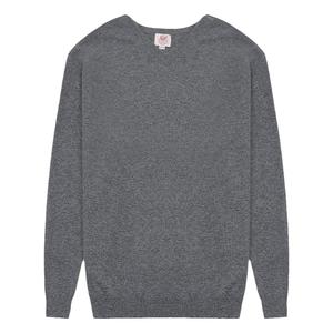 鹿王山羊绒衫男士V领平针纯色打底毛衣针织保暖秋冬热卖款新升级