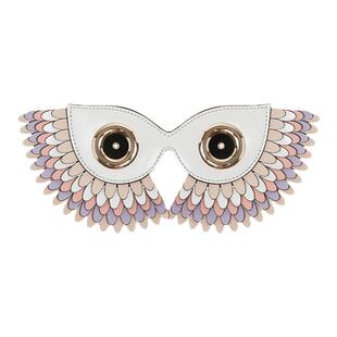 WANACCESSORY万蔻2023猫头鹰换脸包配饰面具眼睛原创设计师品牌