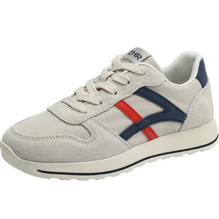 ZHR2025年春季新款轻便女鞋爆款透气软底网面休闲跑步小白运动鞋