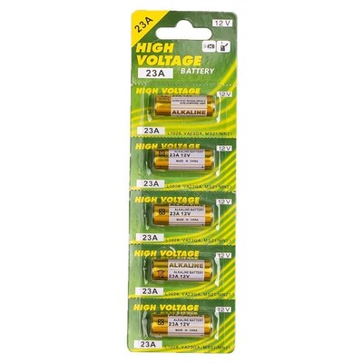 进口品质23A12V电动卷帘门车库卷闸门吊灯遥控器门铃27a12v小电池