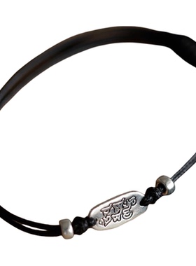 情侣复古简约编织手绳