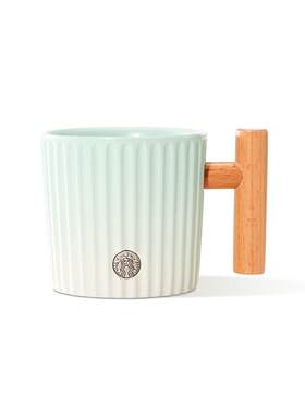 星巴克杯子质感陶瓷马克杯保温杯吸管杯随行杯简约高颜值桌面水杯