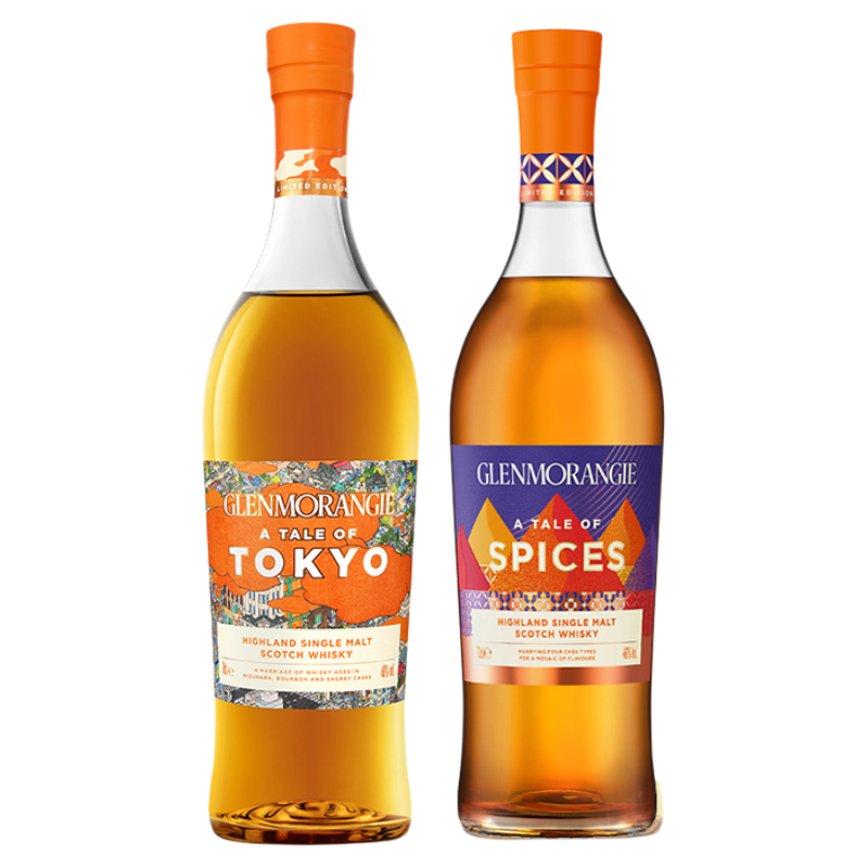 格兰杰物语系列组合装苏格兰威士忌东京+香料限量版700ml