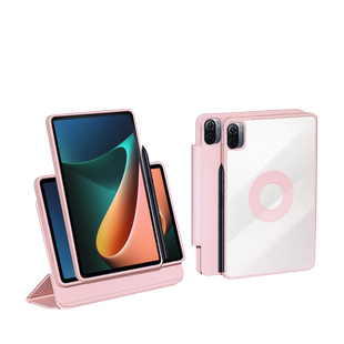 gomi适用小米平板7sPro保护套7ultra磁吸720旋转6sPro小米pad7pro保护壳pad8第七代六电脑6Pro亚克力拆分防摔