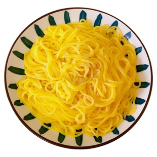 玉米面条正宗东北纯玉米面条鲜面半干黄面条碴粗粮速食挂面旗舰店