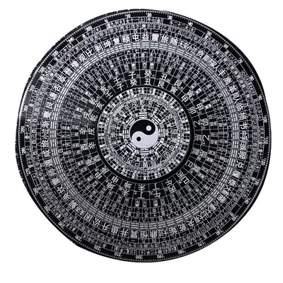 全金属陀螺指尖陀螺太极八卦阵周易风水64卦罗盘成人解压神器奇门