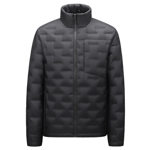 户外羽绒服男款冬季高级感轻薄羽绒衣新国标90绒冬季立领外套保暖