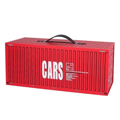 合金车豪华礼盒套装男孩玩具