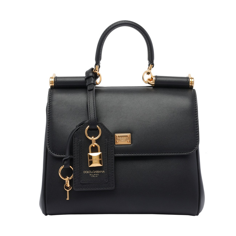 DOLCE & GABBANA 女my sicily黑色迷你手提包DG 26早春意大利代购