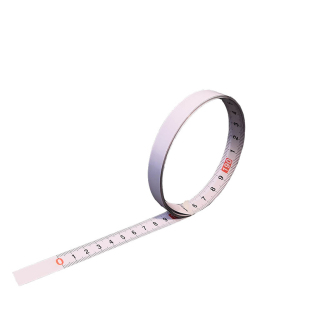 金属6MM宽标尺 自粘不锈钢尺子可粘贴刻度尺条贴防锈迷你机械设备