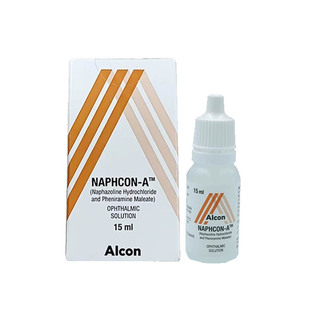 泰国进口爱尔康Naphcon A眼药水立可白眼睛褪红抗过敏双效滴眼液