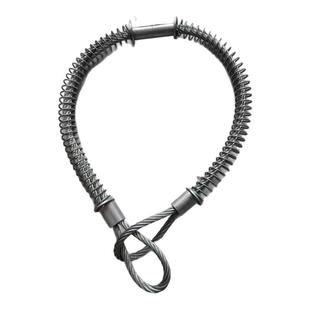 10MM拉索大型液压设备高压油管防脱安全绳弹簧保护绳防爆防脱链绳