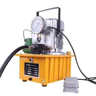 藤原液压电动泵超高压电动油泵泵浦小型脚踏式电磁阀高压液压泵站