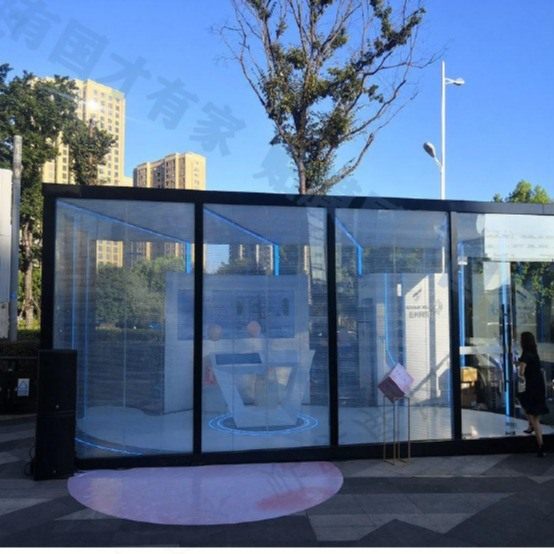 P5-10LED贴膜屏  贴膜屏厂家  玻璃幕墙贴膜屏 异型LED贴膜屏