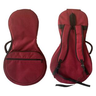 月琴包软包加绵防震月琴套袋通用防水双肩背月琴包黑色牛津布包邮