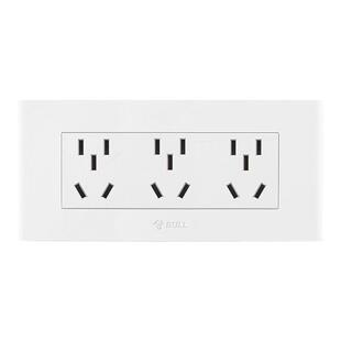 公牛开关插座官方旗舰店公牛118型开关插座公牛九孔插座15孔插座