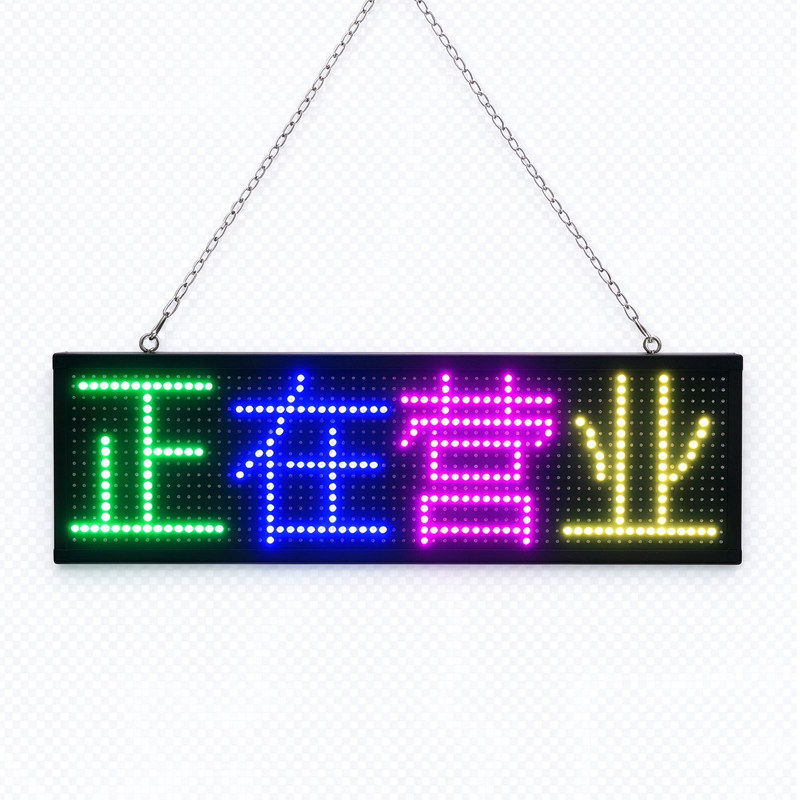 户外防水led显示屏手机改字