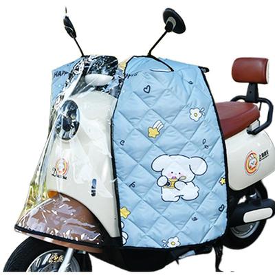 电动车挡风被冬季加绒加厚防水