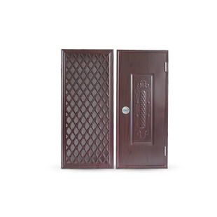 防盗门加装通风窗改装百叶隐私透气纱门窗地下室车库子母门去潮湿