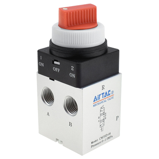 亚德客平头急停蘑菇按钮机械阀CM3PP/PM/PL/PF CM3HS/HD-05 06 08