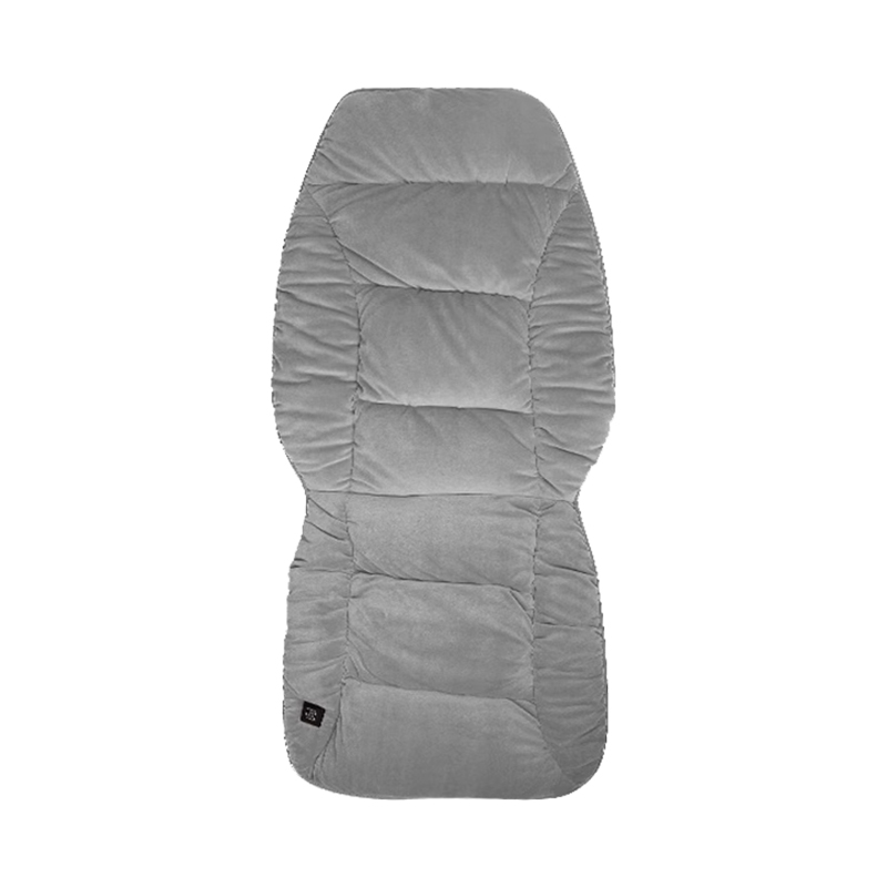 汽车加热坐垫石墨烯USB接口电热座垫秋冬季车载座椅后排毛绒垫子