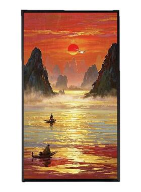 数字油画diy填色画解压手工手绘