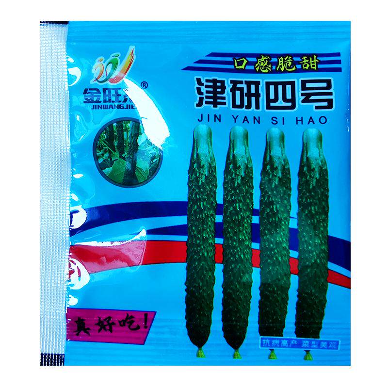 老品种绿瓤黄瓜种子津研四号春夏四季阳台盆栽庭院农家疏蔬菜种籽