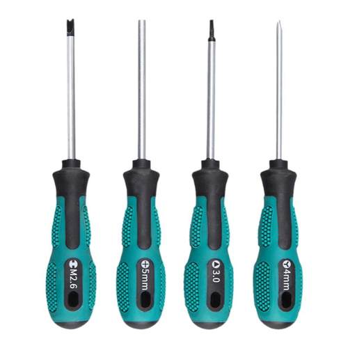 螺丝刀套装三角Y型内十字异型三棱三角起子家用插座专用U型螺丝刀