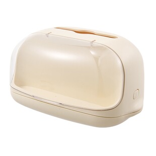 盲盒收纳展示架手办纸巾盒泡泡玛特摆件透明可爱高级感高档轻奢