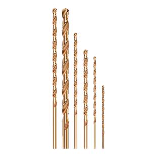 含钴加长钻头麻花钻头合金高硬度不锈钢钨钢转头打孔钢铁304专用