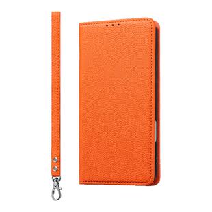 Air适用苹果14Plus荔枝纹皮革保护套iphone16掀盖翻盖手机壳15折叠17ProMax插卡13爱马仕橙色28黑粉Flip Case