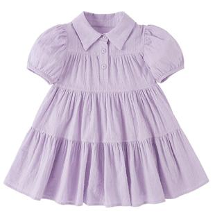 母女装2026新款女童T恤裙子宝宝夏款套装连衣裙亲子装夏装防晒服