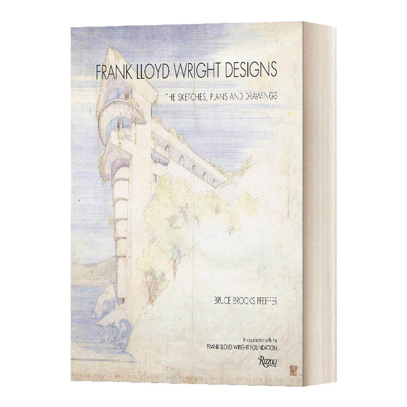 Frank Lloyd Wright Designs 弗兰克劳埃德赖特设计 精装 英文原版