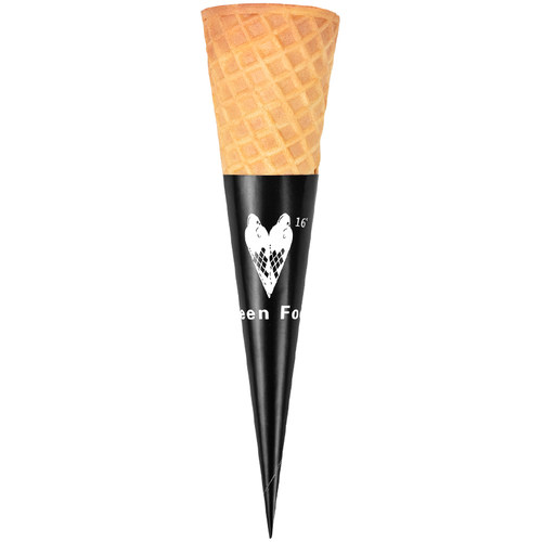 商用加厚16度摩天脆脆甜筒大脆筒冰淇淋蛋筒甜筒托长华夫脆皮蛋筒