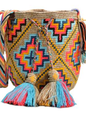 编织包瓦尤挎包编织民族风wayuu