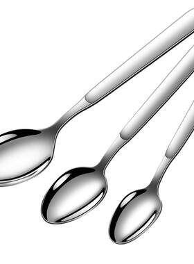 博曼斯食品级316不锈钢长柄勺子
