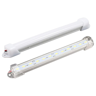 鱼缸灯led灯防水节能照明超亮小型鱼缸灯led硬灯条5630铝槽12v灯