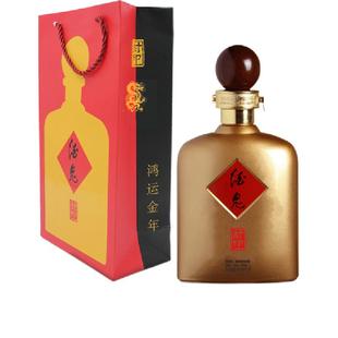 酒鬼酒 金封印  52度馥郁香型纯粮食口粮白酒 1L单瓶装