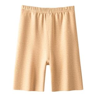 德绒三分裤保暖打底裤羊毛蚕丝女冬中裤加绒七分靴裤秋裤无痕短裤