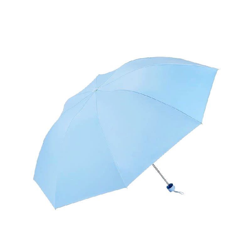 天堂伞纯色雨伞银胶防晒伞遮阳伞防紫外线太阳伞晴雨两用伞