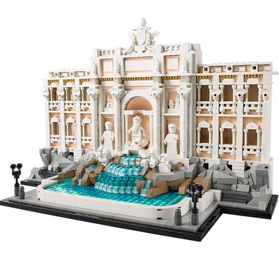 乐高21062罗马许愿池积木