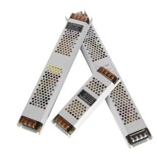 超薄变压器220转12v24v低压驱动开关电源led灯带贴片发光灯箱广告