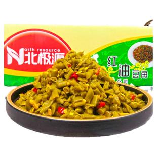 北极源红油豆角9斤脆泡豇豆酸豆角腌菜下饭香辣老坛整箱拌面酱菜