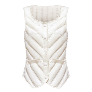 羽绒马甲女内穿2025新款秋冬轻薄短款保暖贴身打底马夹内胆小背心