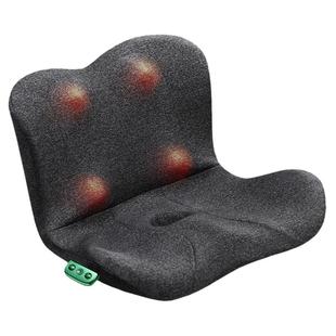 德国medisana腰椎按摩靠垫坐垫臀部腰部按摩器久坐护腰神器热敷